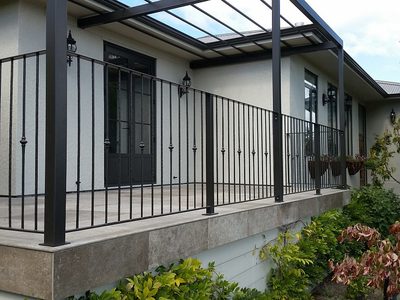 metal and wrought balustrades, stairways and handrails by Adam Styles Creative Metal, Nelson, NZ