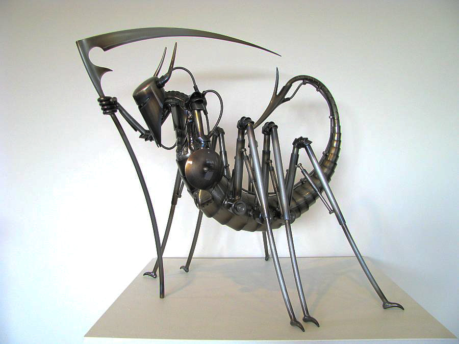Metal art and metal sculpture by Adam Styles Creative Metal, Nelson, NZ