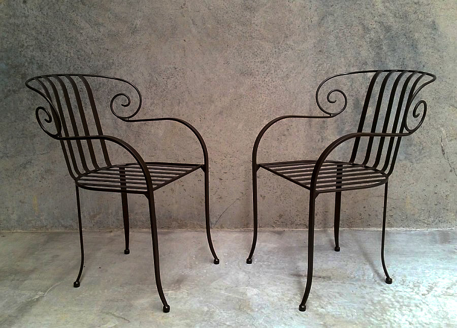 Custom metal and wrought iron furniture and homeware by Adam Styles Creative Metal, Nelson, NZ